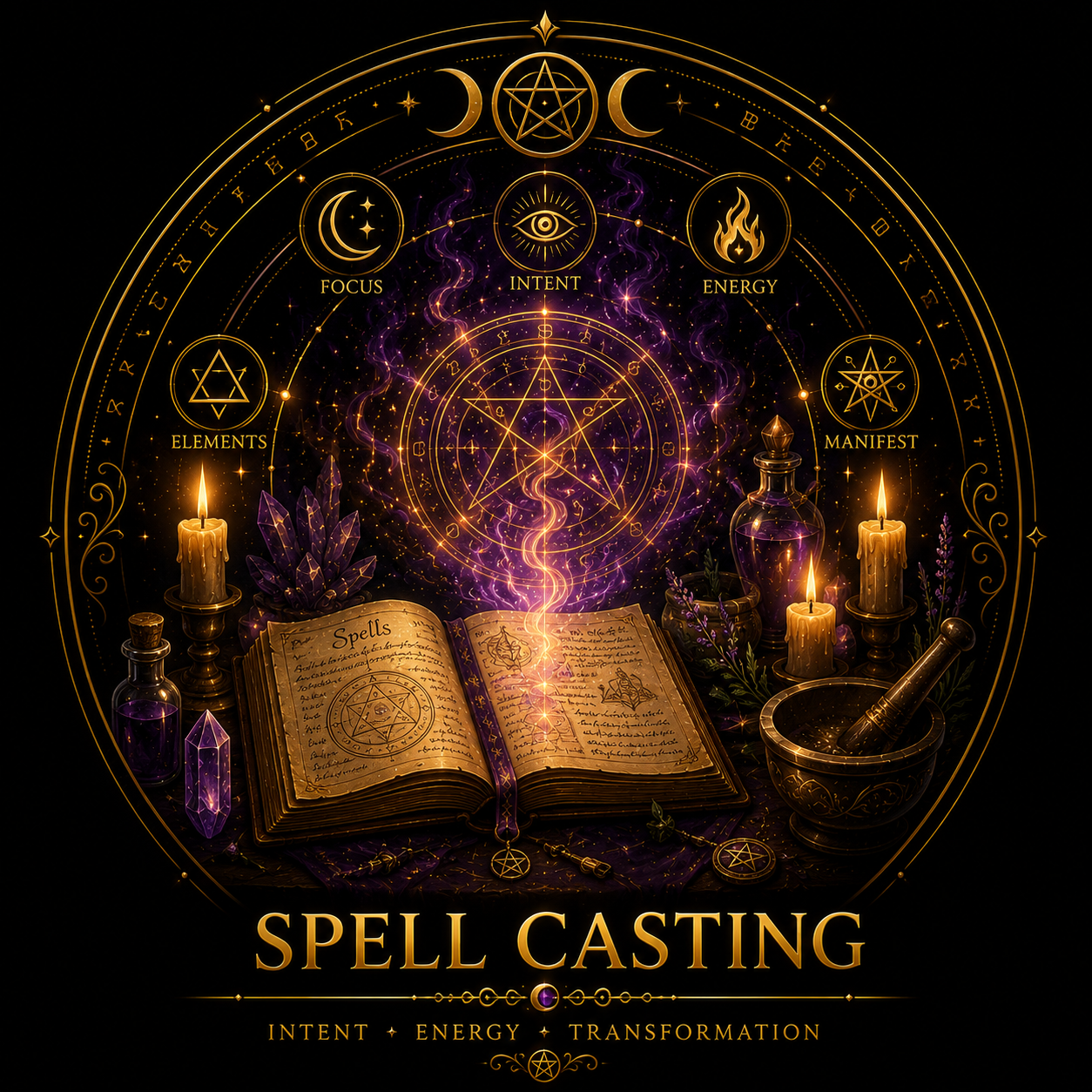 Spell Casting & Healing
